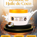 Masque Professionnel sans sulfate à la Kératine et Huile de Coco 🥥  | KERAGOLD PRO