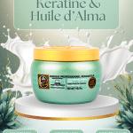Masque Professionnel sans sulfate Kératine et Huile d'Amla 🍃 | KERAGOLD PRO