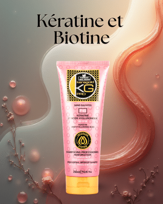 Shampoing professionnel sans sulfate Biotine 250 ml🍃 | KERAGOLD PRO