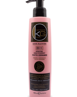 Soin gelée de définition de boucles professionnel 🌸 | KERAGOLD PRO