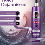 Shampoing professionnel violet sans sulfate - Déjaunisseur 🌸 | KERAGOLD PRO