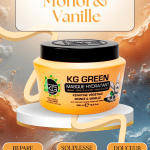 Masque Professionnel sans sulfate Kératine – Monoi & Vanille 🌸 | KERAGOLD PRO